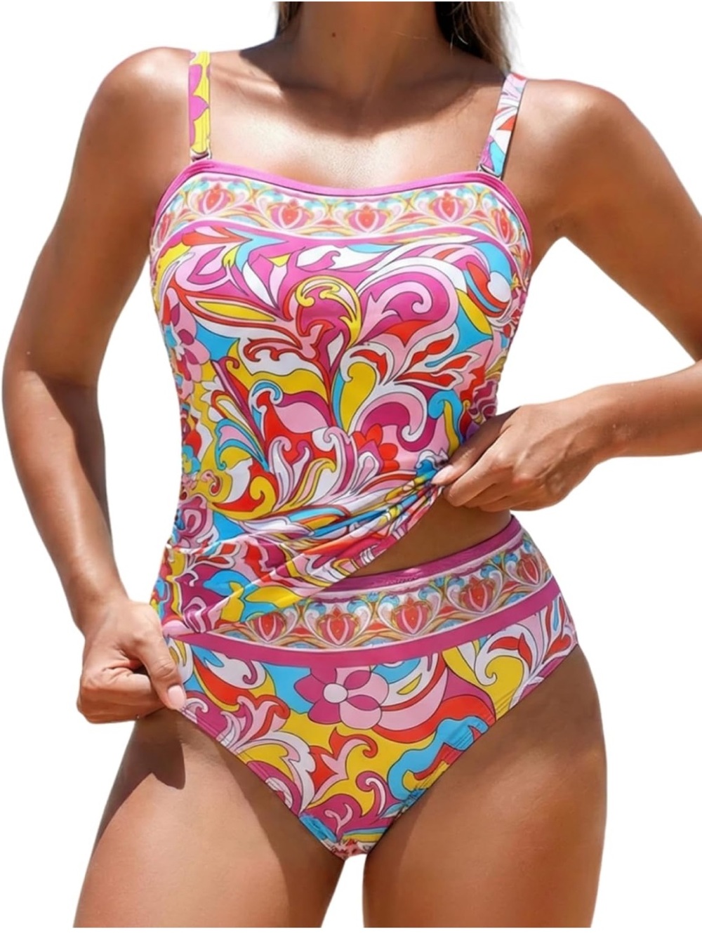 ZAFUL Tankini Swimsuit Tummy Control M. 2434/bb11-1
